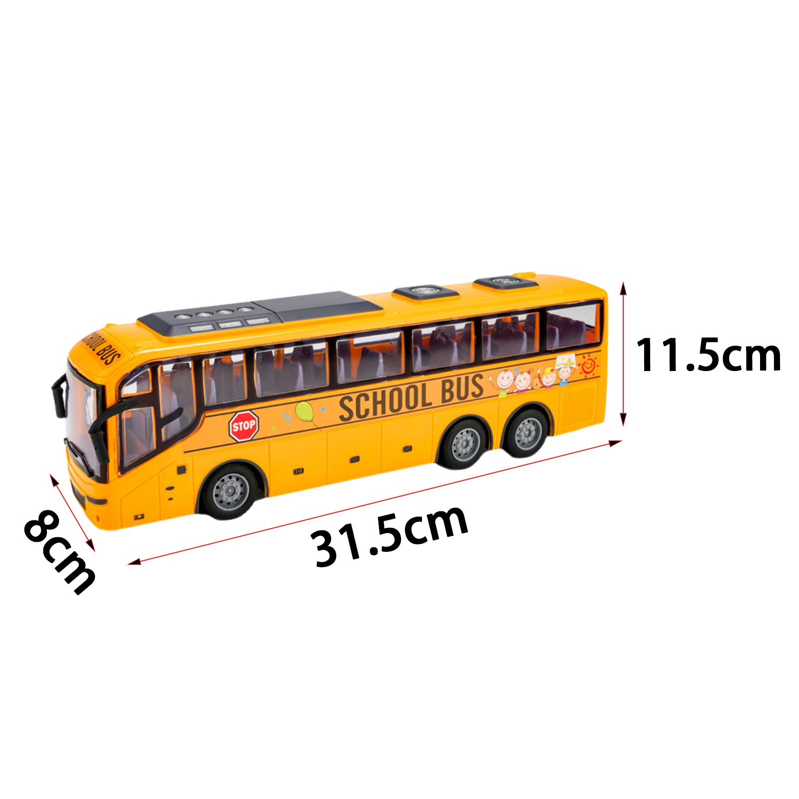 Kids Education Channel - Bus télécommandé avec lumières réalistes et
