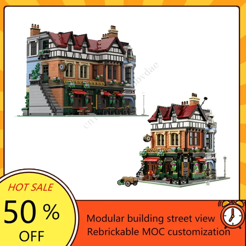 Kids Education Center - Tudor Center modulaire MOC modèle de