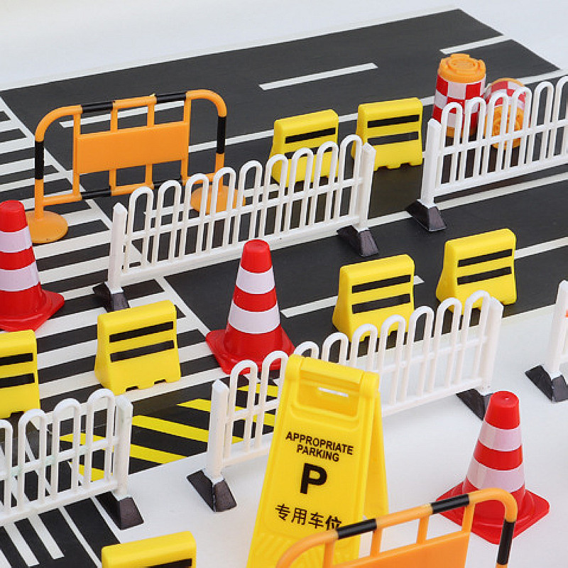 Kids Education Product - Mini-panneaux de signalisation routière et ensemble