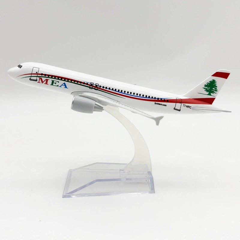 Kids Education Product - Avions jouets Souvenir 16CM A320 MEA