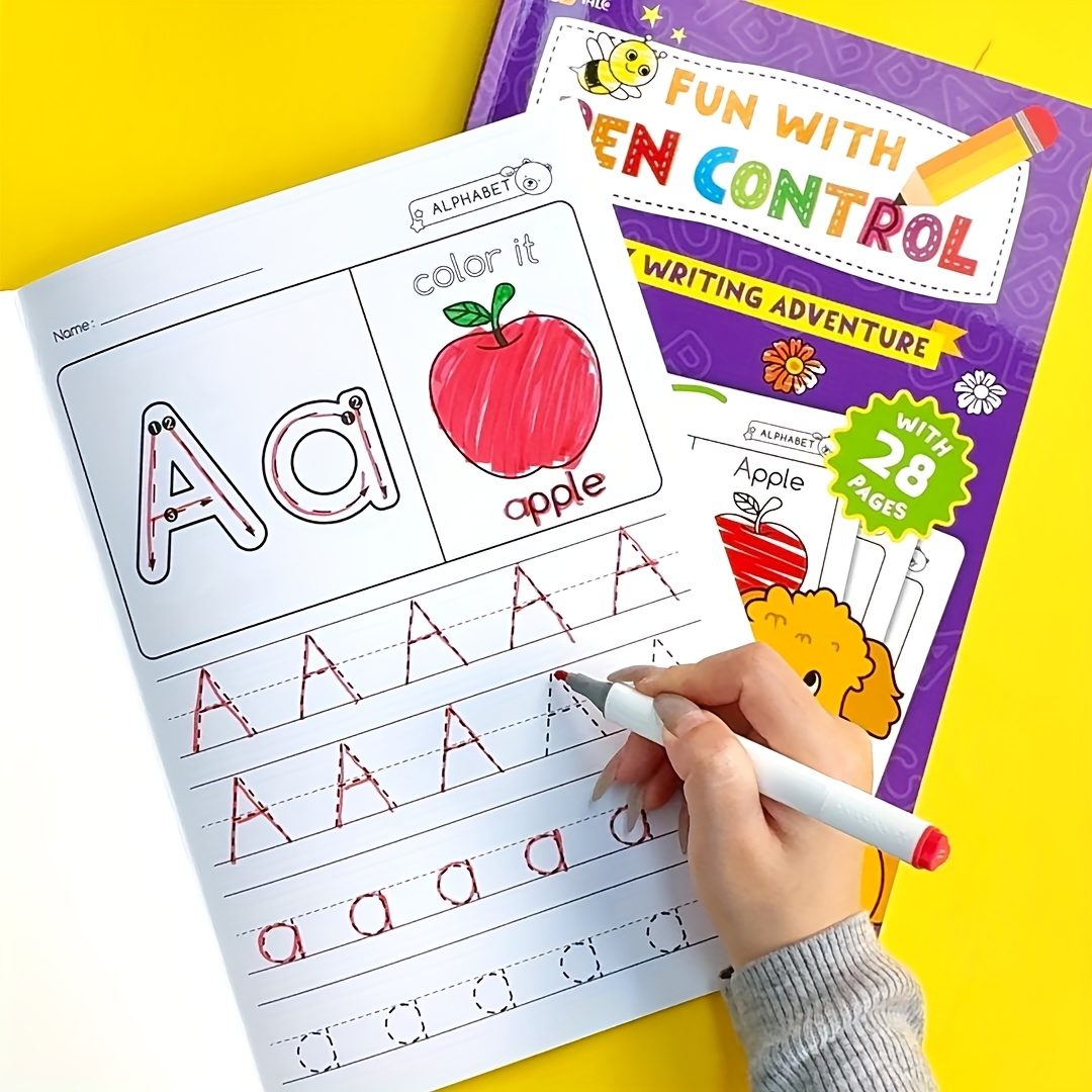 Kids Educational Workbooks - Activités d'apprentissage préscolaire, cahier d'exercices éducatifs,