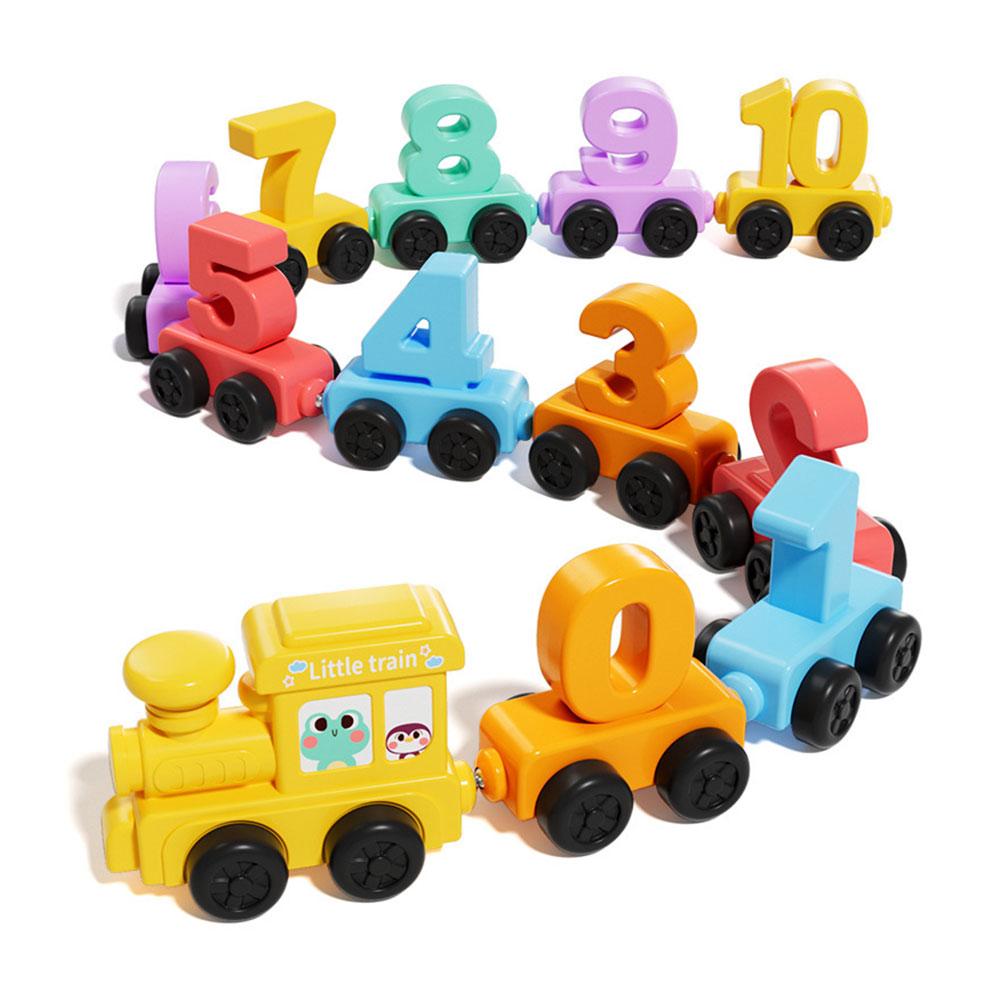 Kids Education Product - Jouet éducatif Montessori, train en bois