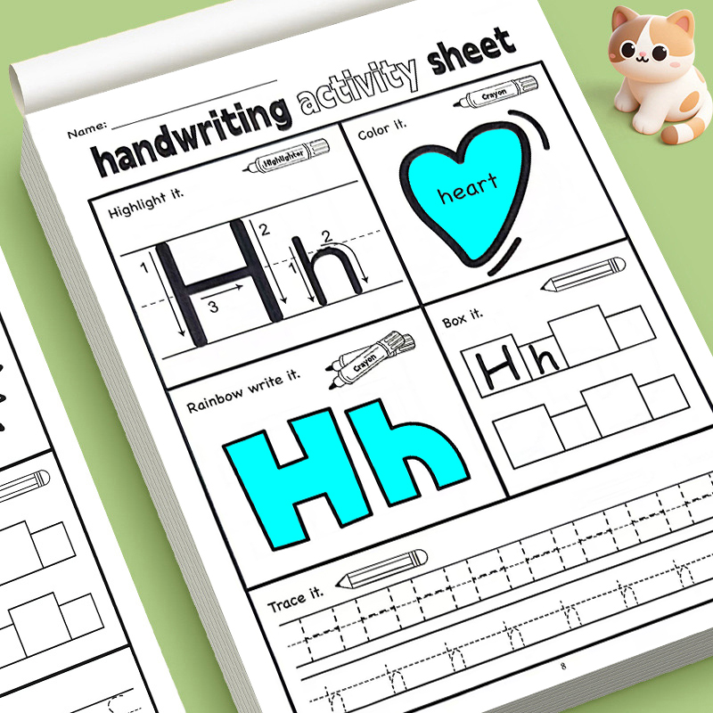 Kids Educational Workbooks - Cahier d'exercices éducatifs pour enfants débutants
