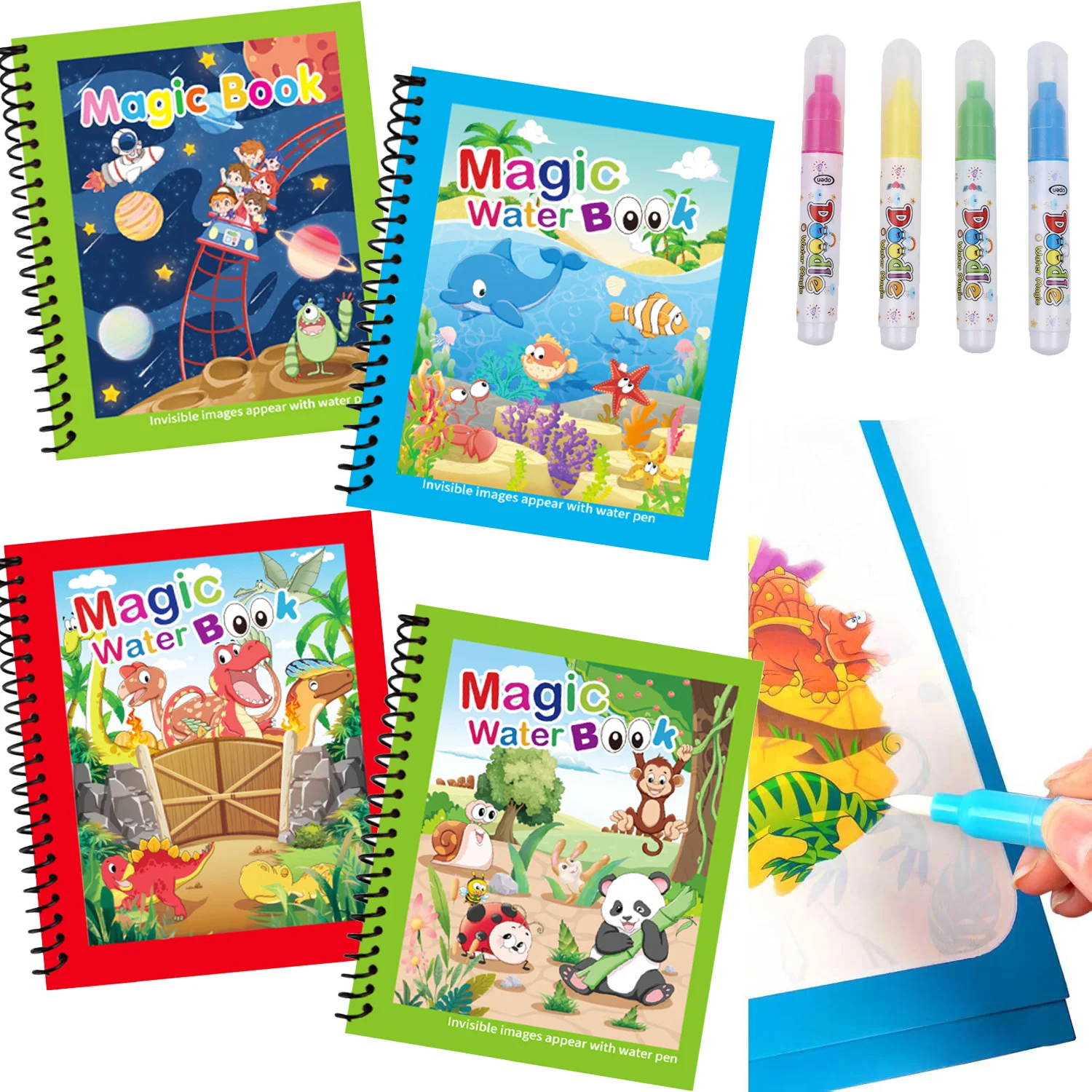 Livre de peinture à l'eau magi - Kids Education Laptop avis et prix