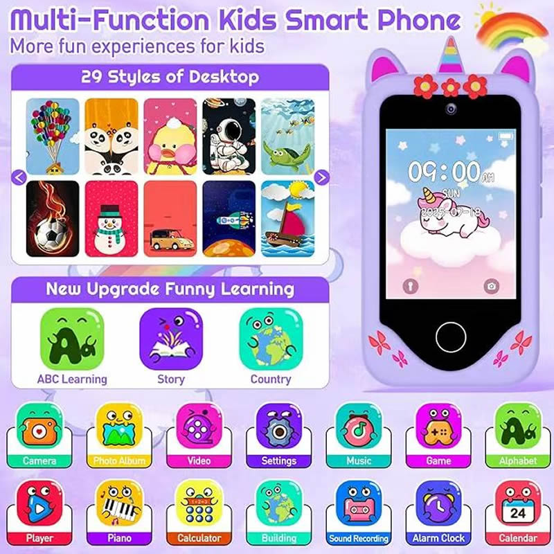 Téléphone intelligent pour enf - Kids Physical Education Videos avis et prix