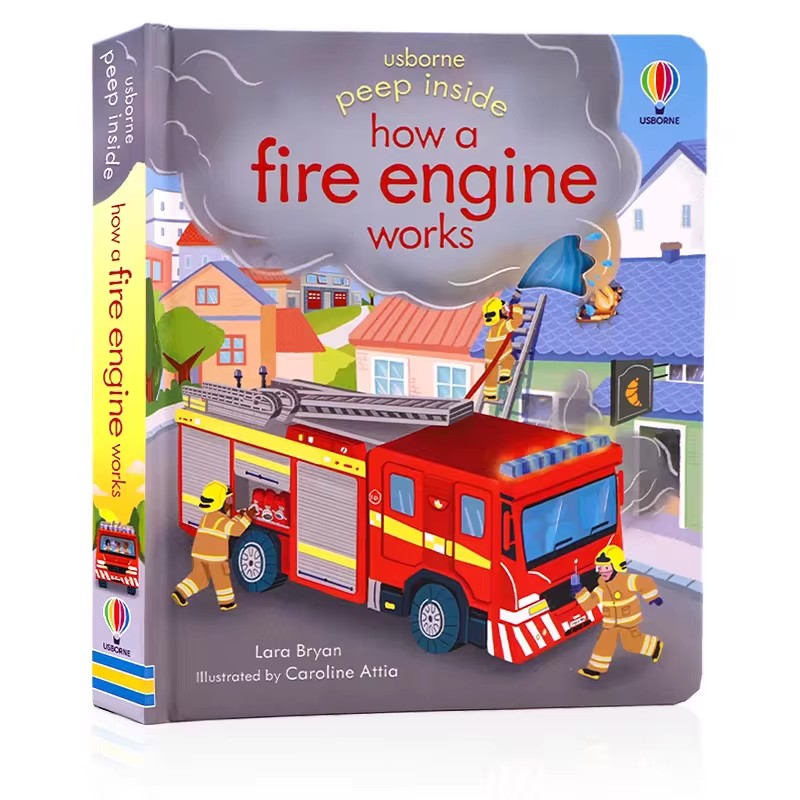 Usborne Peep Inside How A Fire - English Kids Education avis et prix