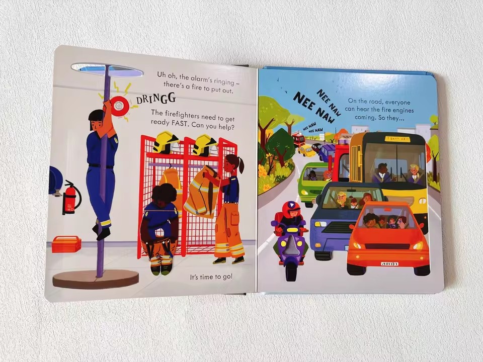 Usborne Peep Inside How A Fire - English Kids Education avis et prix