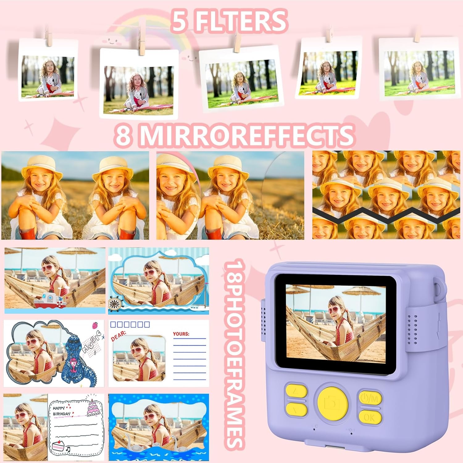 InstantPrint-Appareil photo nu - Kids Physical Education Videos avis et prix