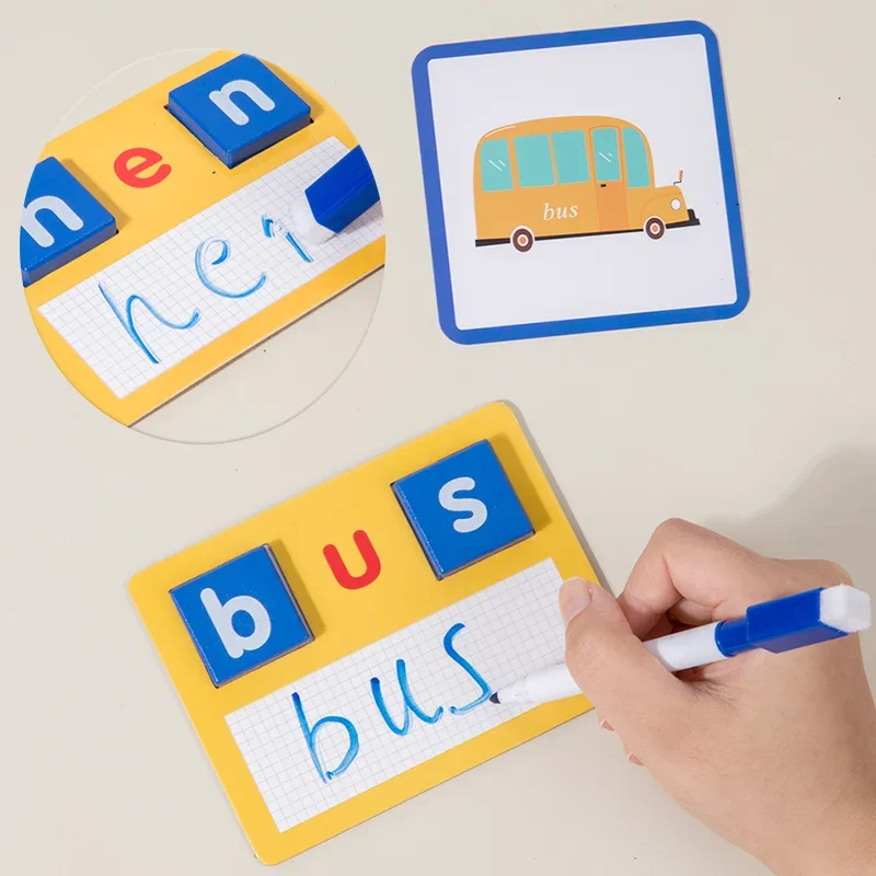 Cartes Flash d'écriture et d'o - Kids Education Words avis et prix