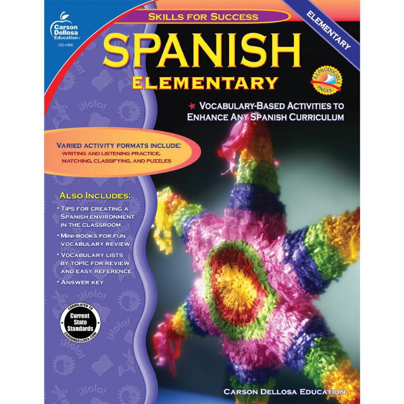Cahier d'exercices de espagnol - Kids Educational Workbooks avis et prix