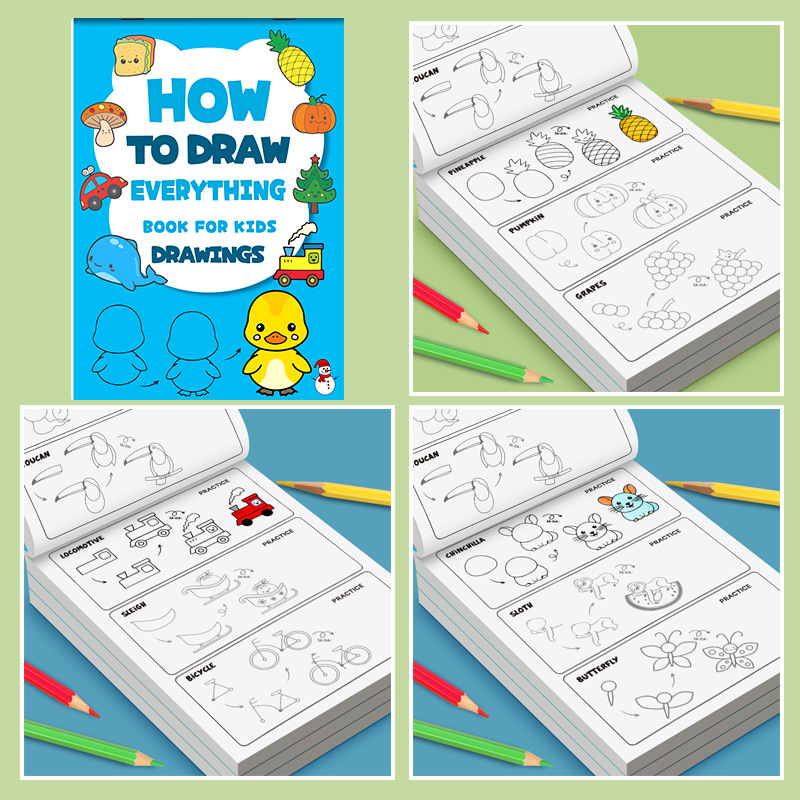 Livre de dessin étape par étap - Kids Education Laptop avis et prix