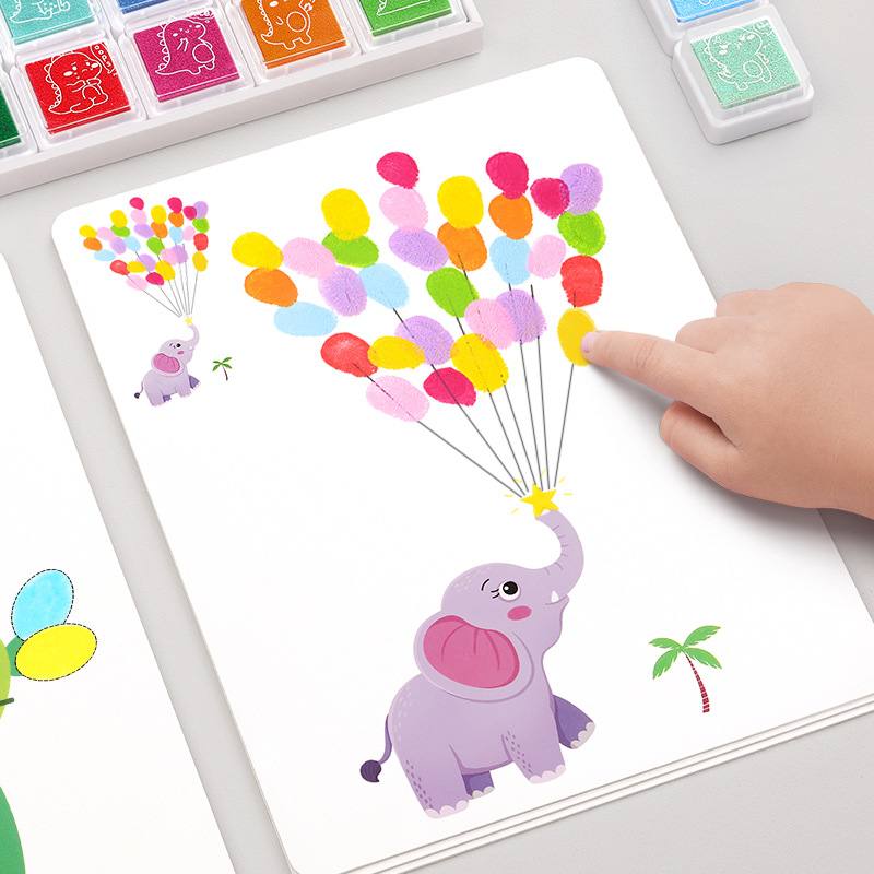 Ensemble de peinture au doigt  - Kids Education Laptop avis et prix