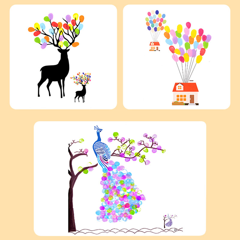 Ensemble de peinture au doigt  - Kids Education Laptop avis et prix