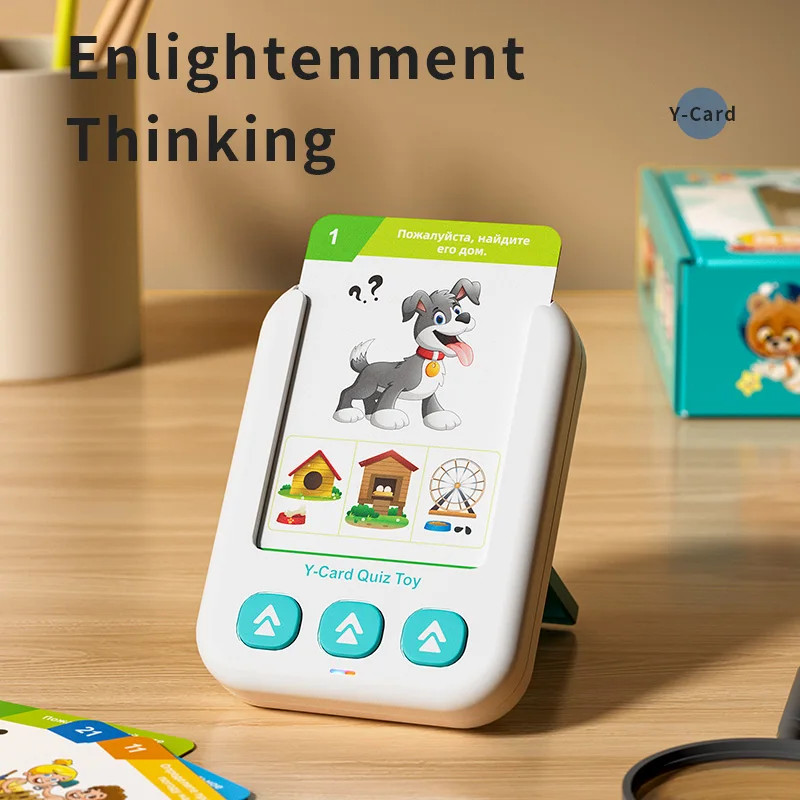 Cartes Flash parlantes russes, - Kids Education Words avis et prix