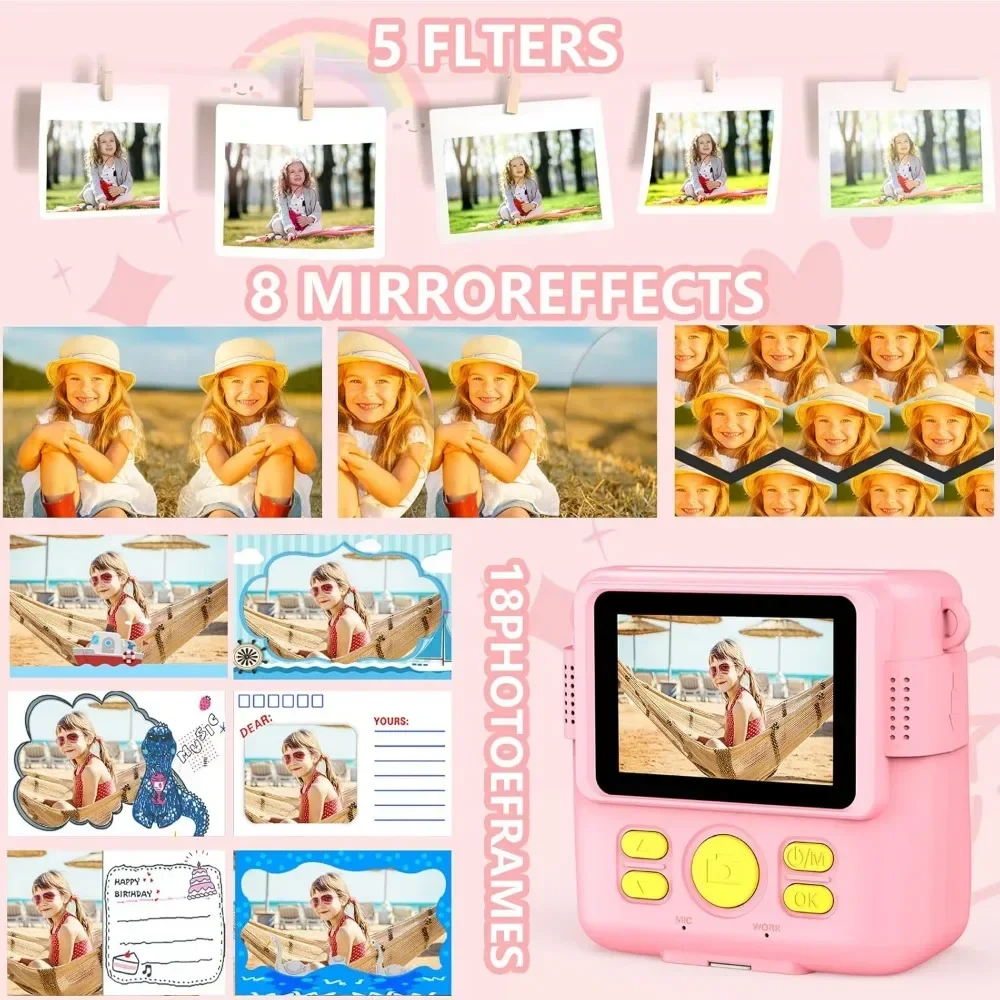 Appareil photo à impression in - Kids Physical Education Videos avis et prix