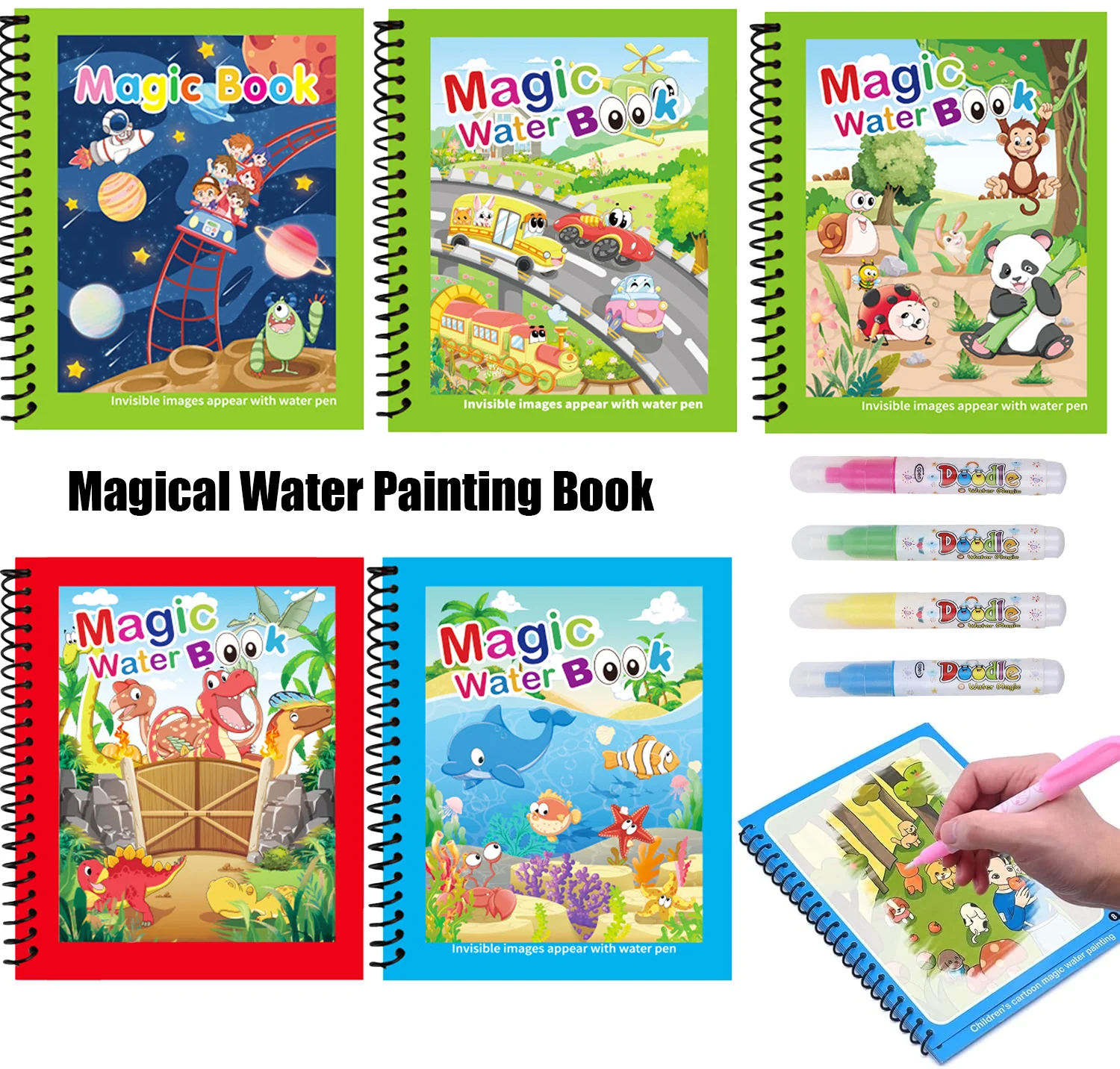 Livres de dessin à l'eau magiq - Kids Education Laptop avis et prix