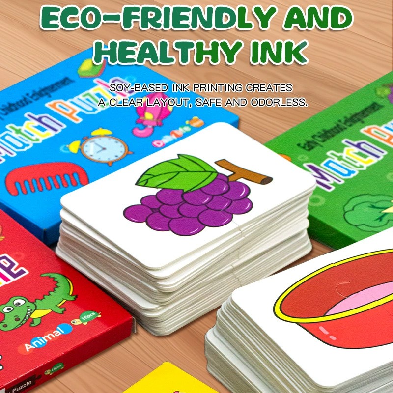 32 pièces carte assortie Puzzl - Kids Education Card avis et prix