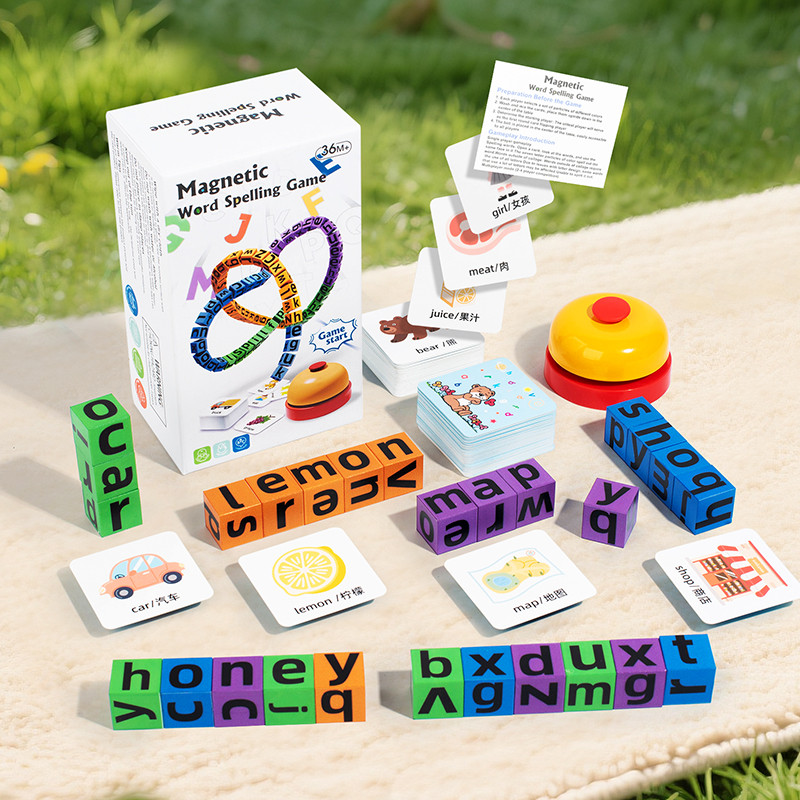 Jeu de cubes magnétiques pour  - English Kids Education avis et prix
