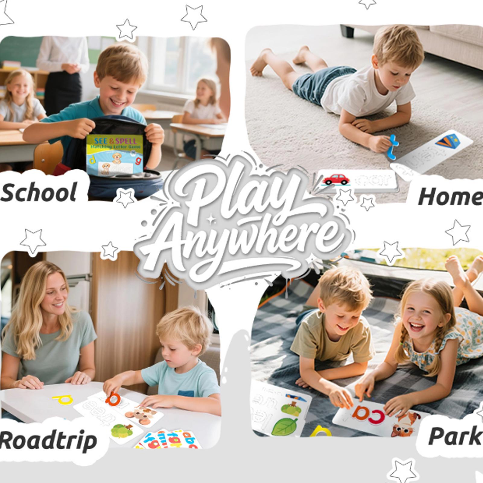 Jeu d'association de lettres,  - Kids Education Words avis et prix