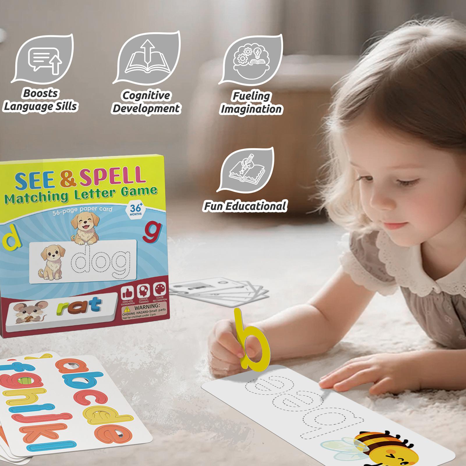 Jeu d'association de lettres,  - Kids Education Words avis et prix