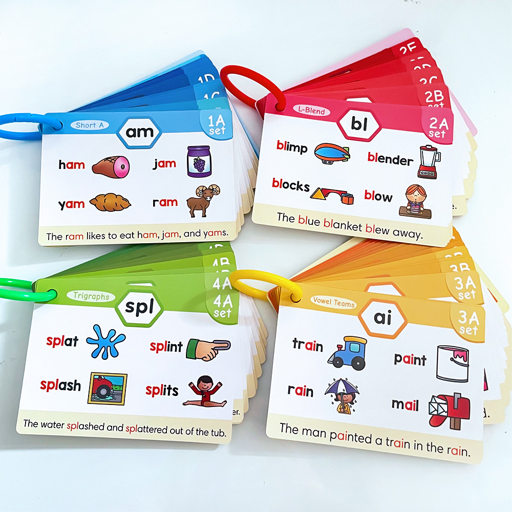 Cads d'apprentissage phonique  - Kids Education Words avis et prix
