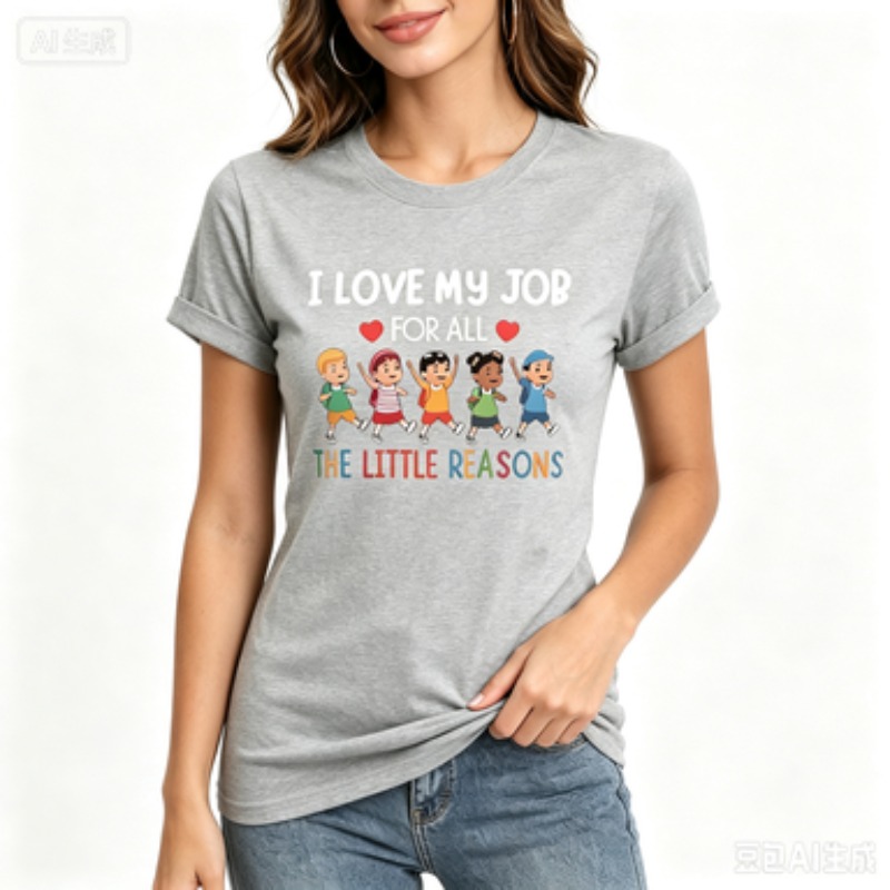 T-shirt à manches courtes pour - Kids Education Jobs avis et prix